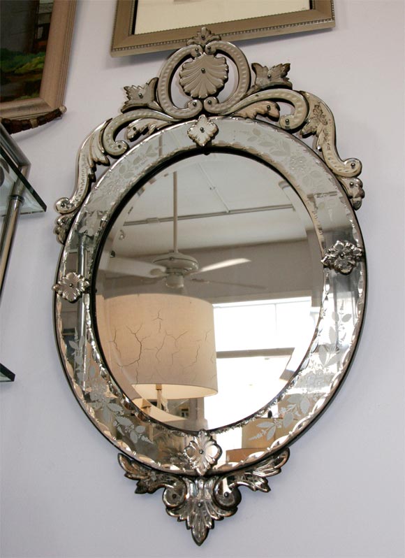 A Turn of the Century Venetian Mirror