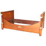 Antique Empire Mahogany Alcove bed