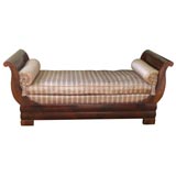 French Mahogany Day bed