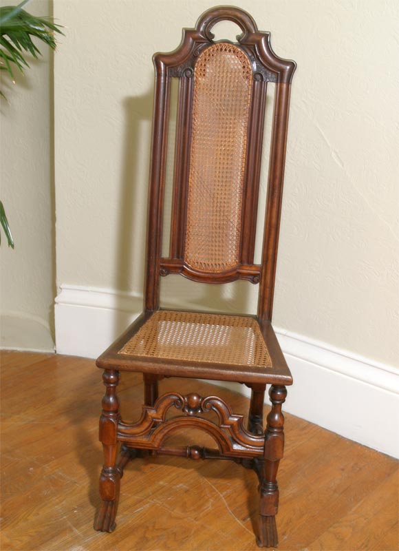 18th Century and Earlier William and Mary Side Chair