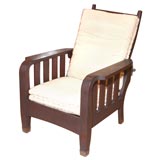 mahogany morris chair