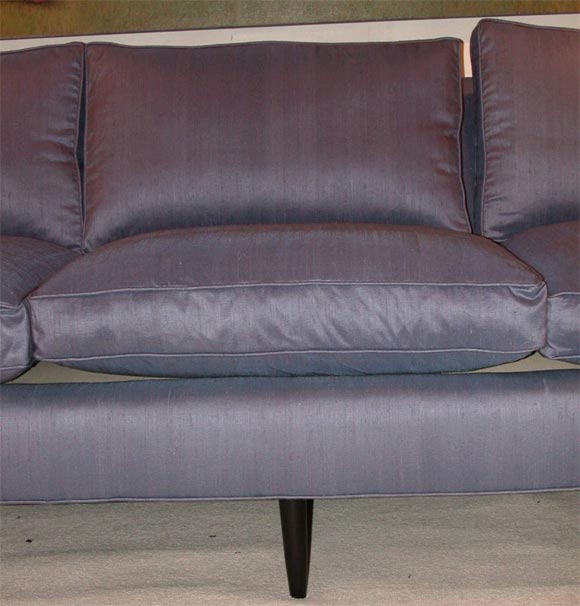 ELEGANT SILK UPHOLSTERED SOFA 2
