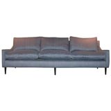 ELEGANT SILK UPHOLSTERED SOFA
