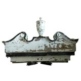 Old door pediment.