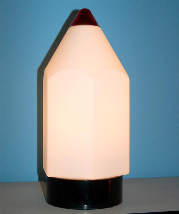 Pair Ibitre Murano Pencil Point Table Lamps