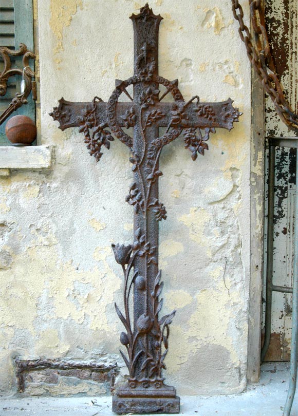 French Cast Iron Cross
