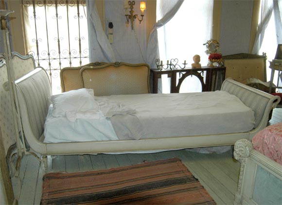 Painted French Single Bed