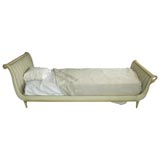 Antique Painted French Single Bed