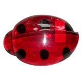 H Studio Acrylic Ladybug H Studio Acrylic Ladybug