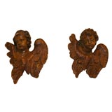 17th c. Wooden cherubs