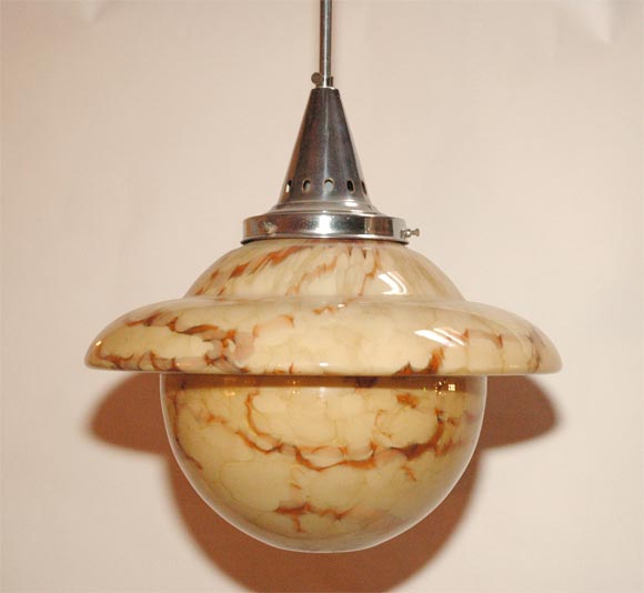 Space Age Saturn Light Fixture For Sale