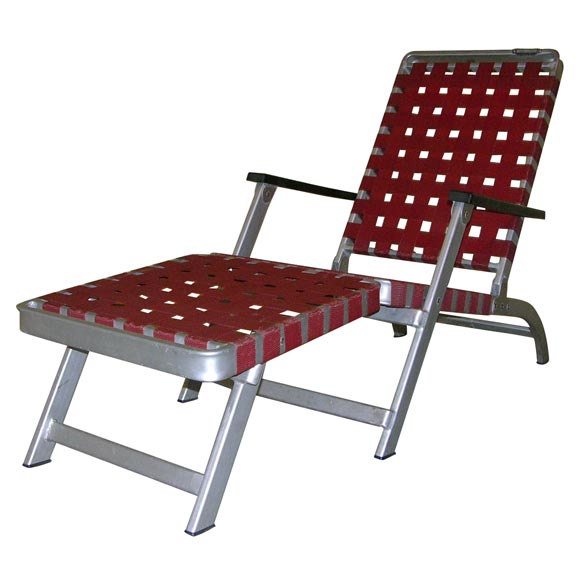Original S.S. États-Unis Chaise longue