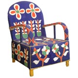 African Beaded Chair