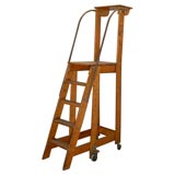 Antique Lovely Library Ladder