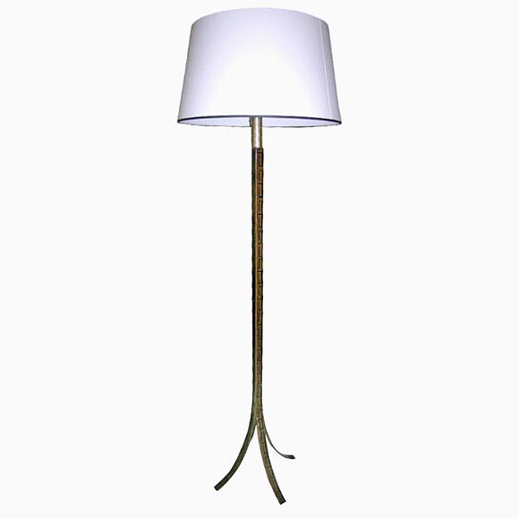 Greek key Ramsey floorlamp