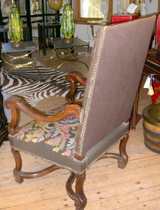 Needlepoint Arm Chair