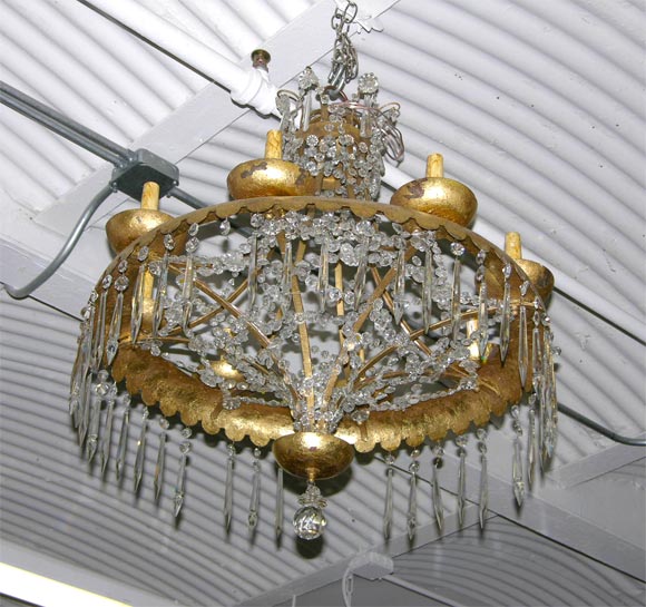 Exceptional Chandelier manufactured by Bagués for Maison Jansen