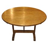 Antique Tilt Top Wine Tasting Table