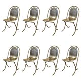 Eight French Bistro Chairs