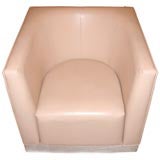 Art Deco cube club chair