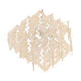 Mazzega ice chandelier