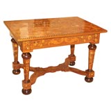 Mid 19th Century Dutch Baroque Style Center Table