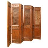Six  Panel 18th Century Screen