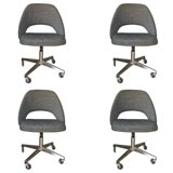 Set of 4 Saarinen Chairs
