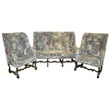 Italian sofa and two chairs