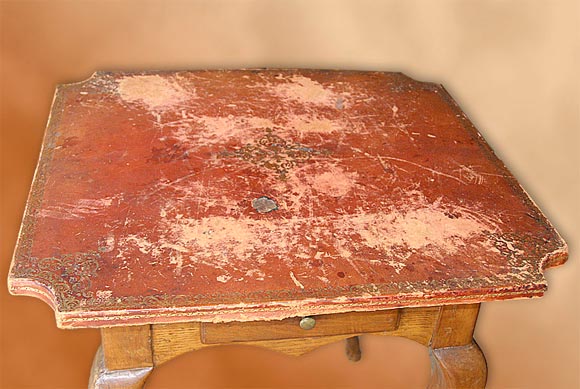 LOUIS XV PERIOD WALNUT TABLE