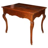 LOUIS XV STYLE OAK TABLE