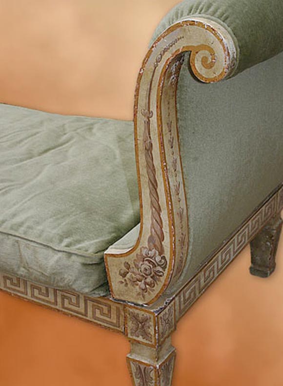 FRENCH DIRECTOIRE PERIOD CANAPE/DAYBED