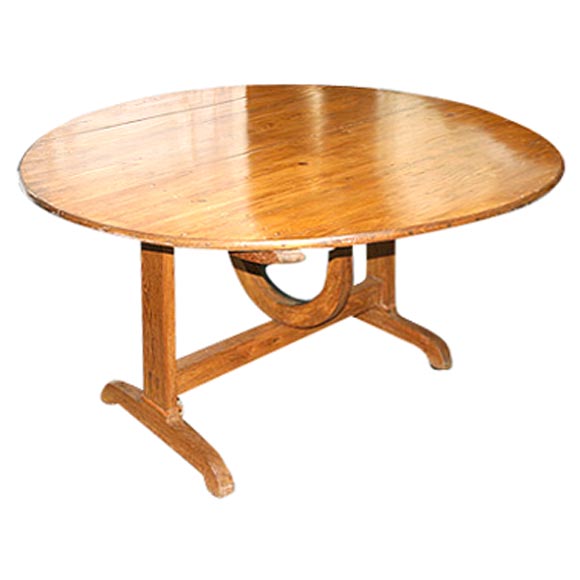 Round Wine Table For Sale