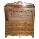 Antique Pine Log Box