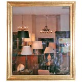 Large Gold leafed mirror
