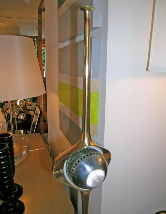 Italian Cobra Lamp by Angelo Lelli for Arredoluce