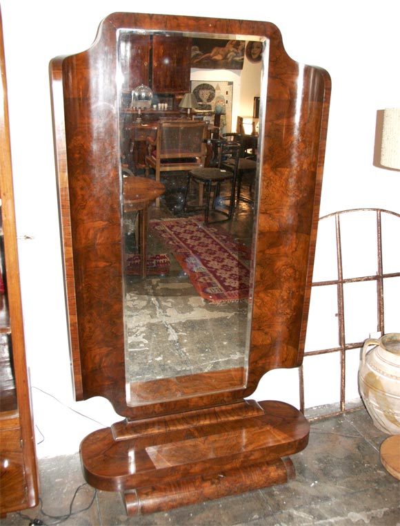 Art Deco Vanity Standing Mirror