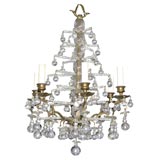 Antique Late 19 Century Chrystal Chandelier