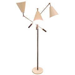 Arredoluce Trienalle Lamp with Conical Shades