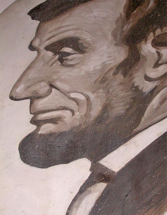 1890's Painting of Abe Lincoln