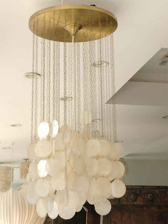 Verner Panton Capiz Shell Light
