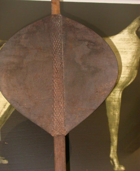 19th Century Mentawai Islands Ceremonial Oars and Fan In Good Condition In New York, NY