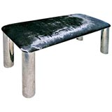 Pace Chrome Steel Bench 1970's