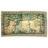 17th Century 18.5 Foot Long Verdure Tapestry