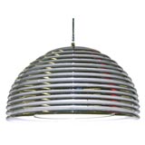 polished metal ceiling fixture /french