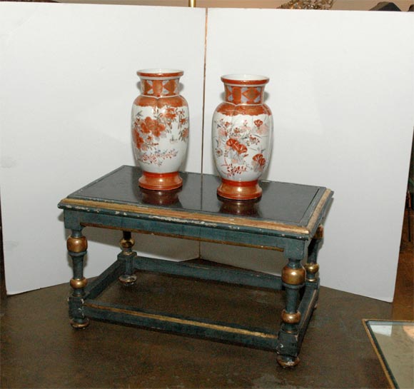 French Painted Cocktail Table