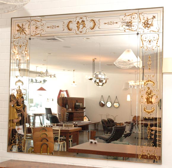 Gigantic Baroque Style Mirror