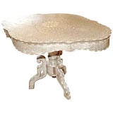 Shell and Ivory Center Table