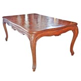 Antique French Table Wth 3 Leaves