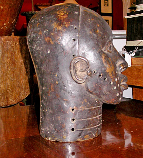 Antique Bronze Head from Nigeria